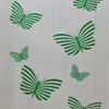 Kunststoff Lamellengardine Cinta -  Schmetterlinge, 90 x 210 cm